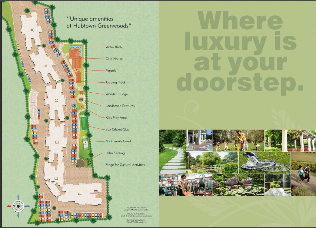 Greenwoods Amenities Layout