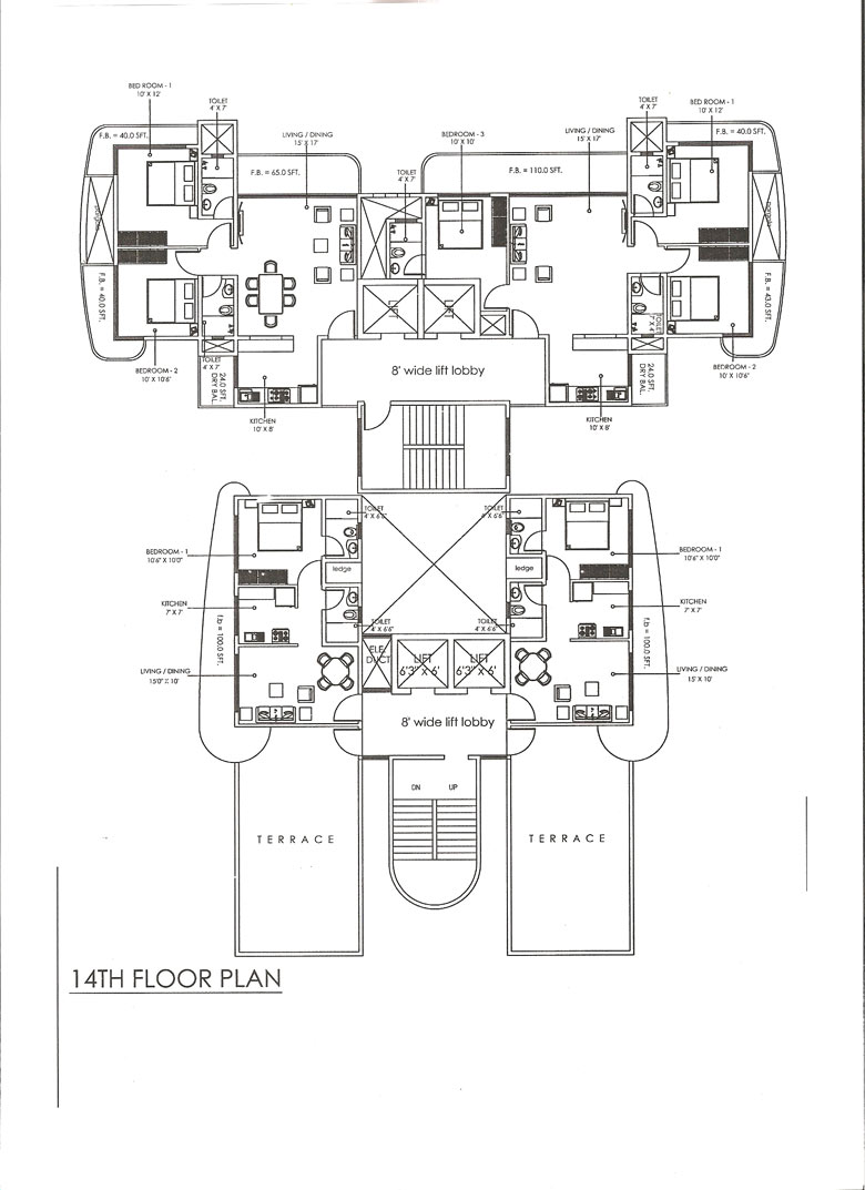 Floor Plan 14th floor
