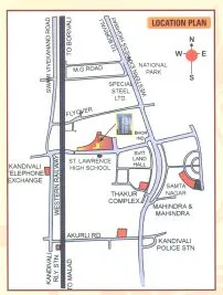 2BHK Flats for Sale in Mit Niketan, Kandivali East