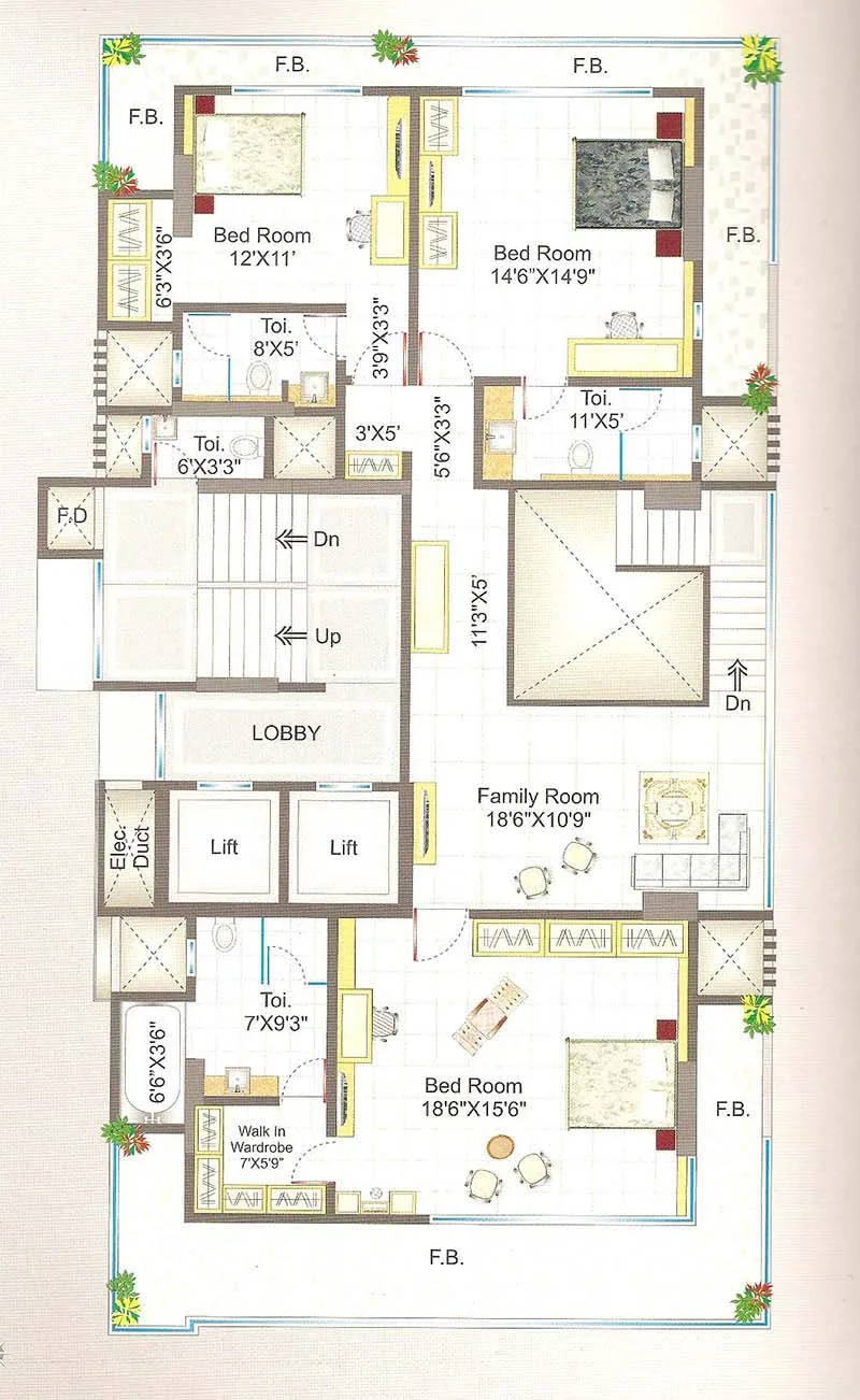 Floor Plan I