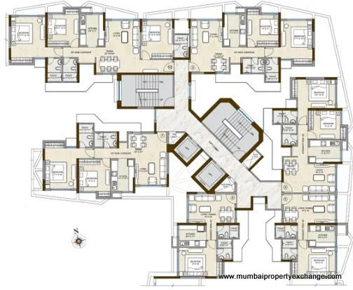 2 BHK Flats for Sale in Kalpataru Hills, Thane West