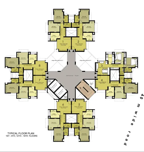 2 BHK Flats for Sale in Everest World-, Thane West