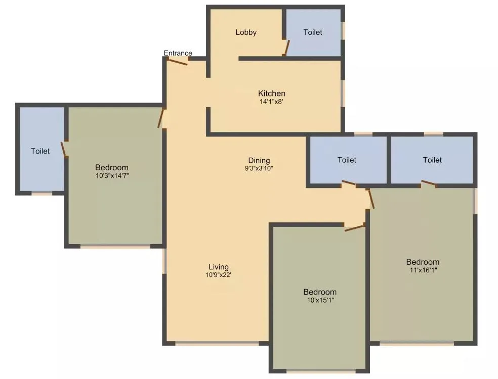 Classique 3BHK