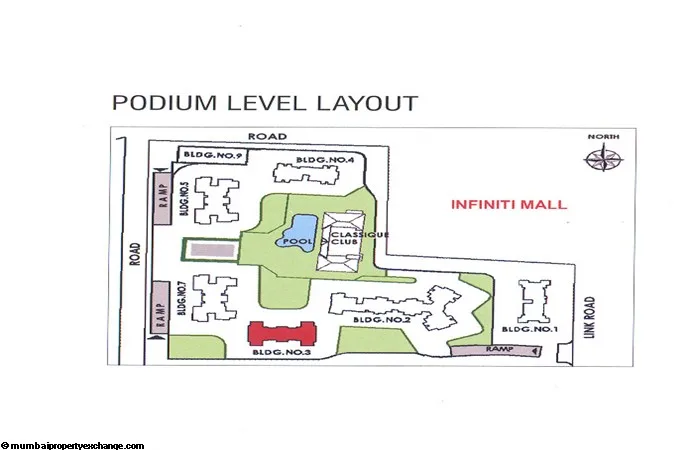 Classique Podium Level Layout