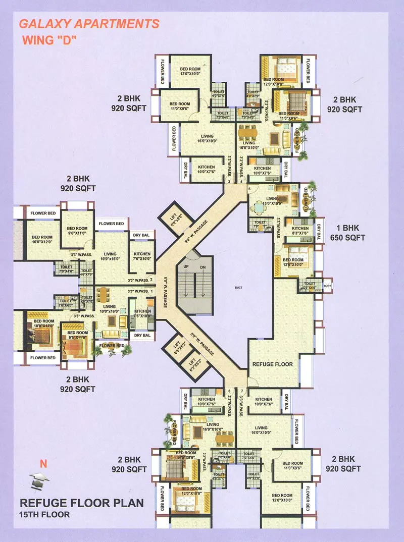 D WIng 15 Floor Plan — photo 6