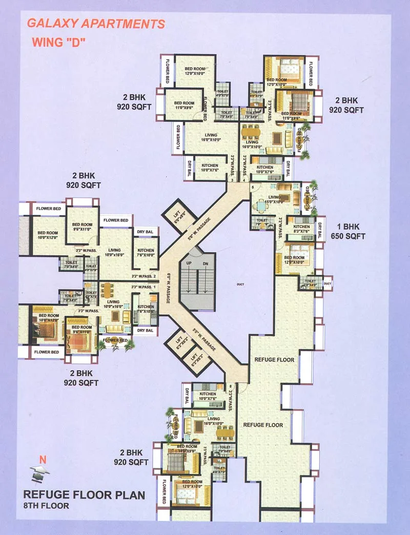 D WIng 8th Floor Plan — photo 5