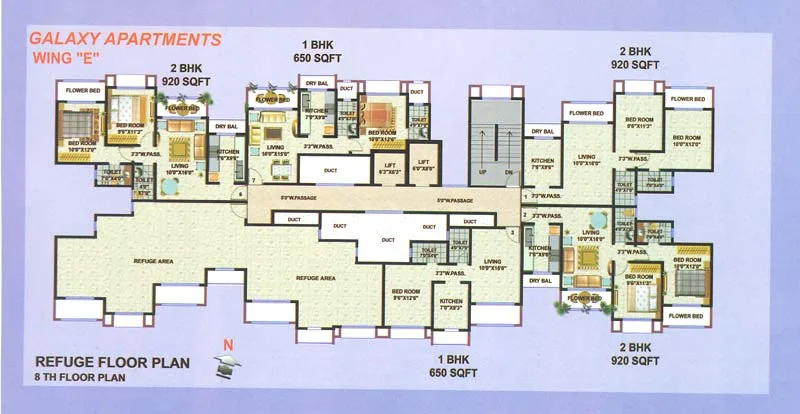 E Wing 8th Floor Plan — photo 7
