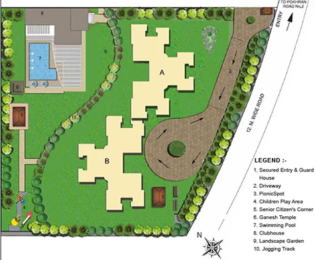 1BHK Flats for Sale in Casa Ultima, 