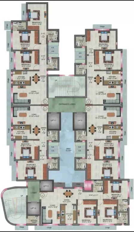 Vardhman Grandeur Cluster Plan