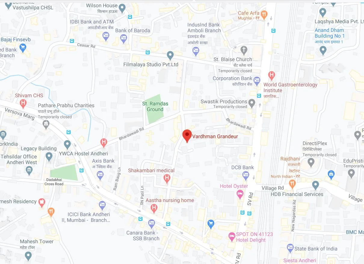 Vardhman Grandeur Location Map