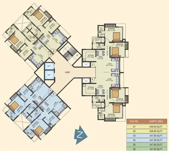floor plan .
