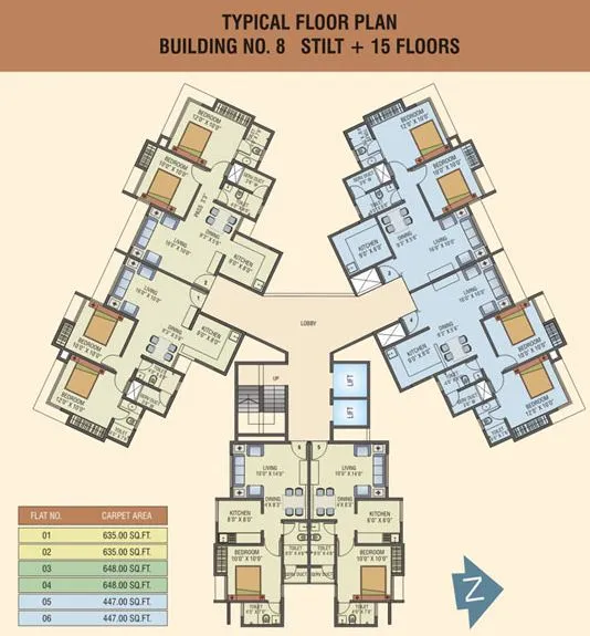 2 BHK Flats on Rent in Highland Gardens, Thane West