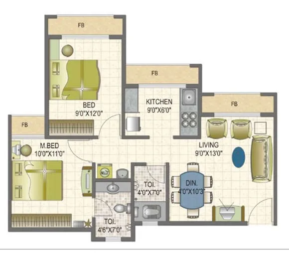 Floor Plan I