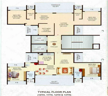 Floor Plan I