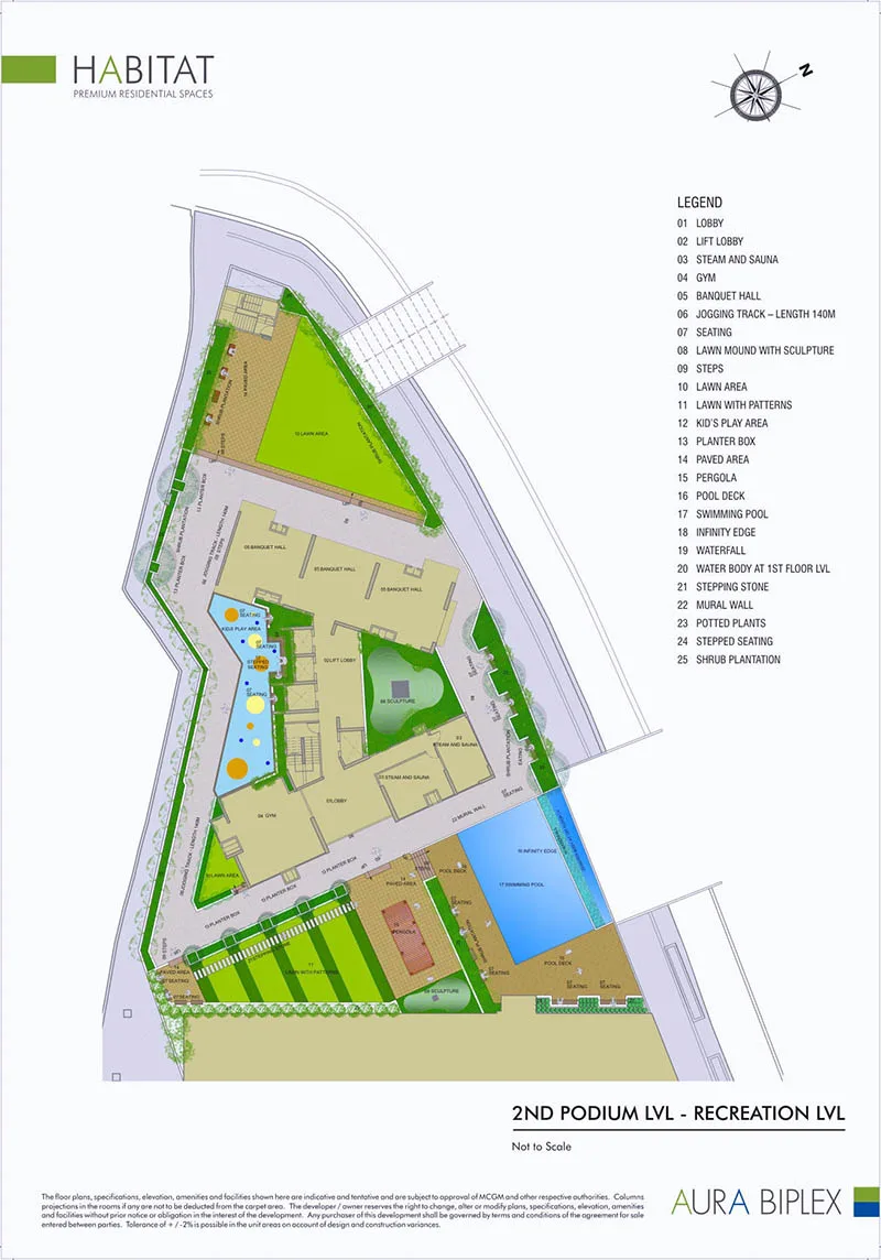 Habitat 2nd Podium LVL - Recreation LVL