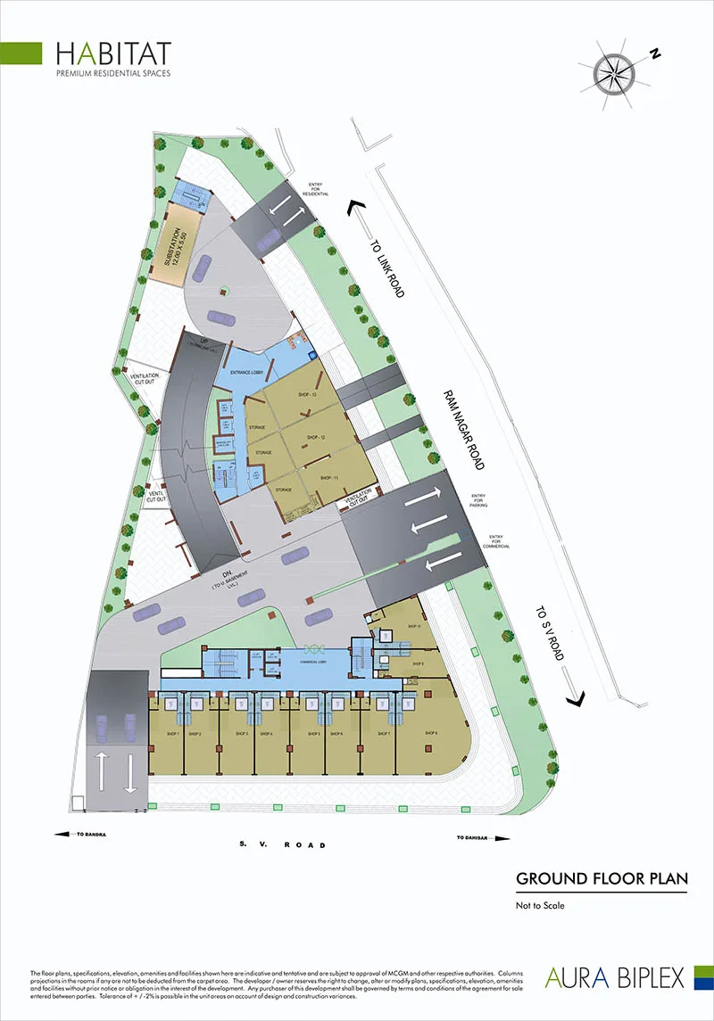 Habitat Ground Floor Layout Plan
