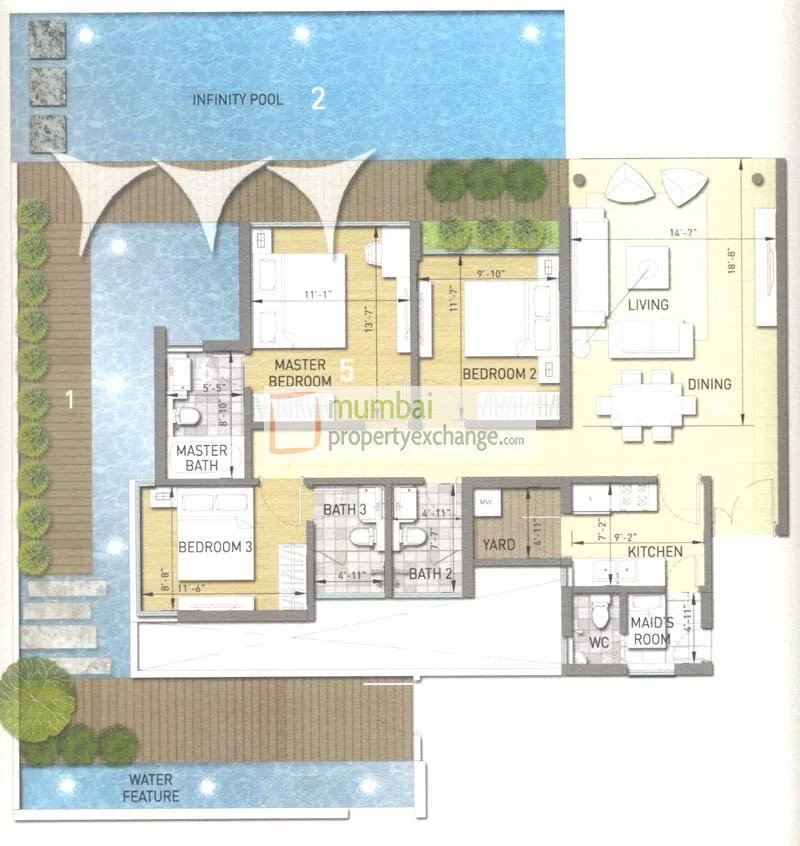 3 BHK Floor