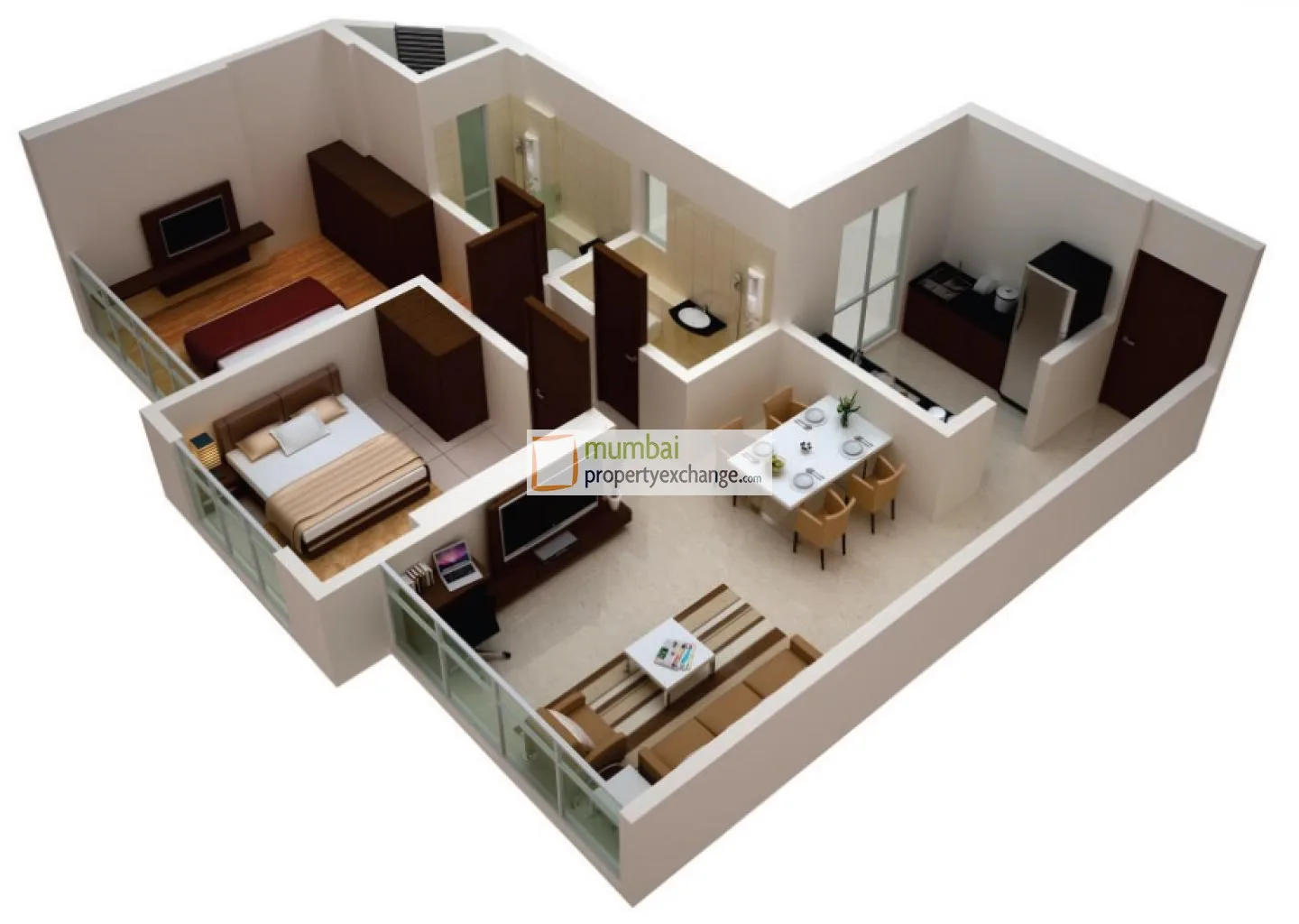 2BHK Plan