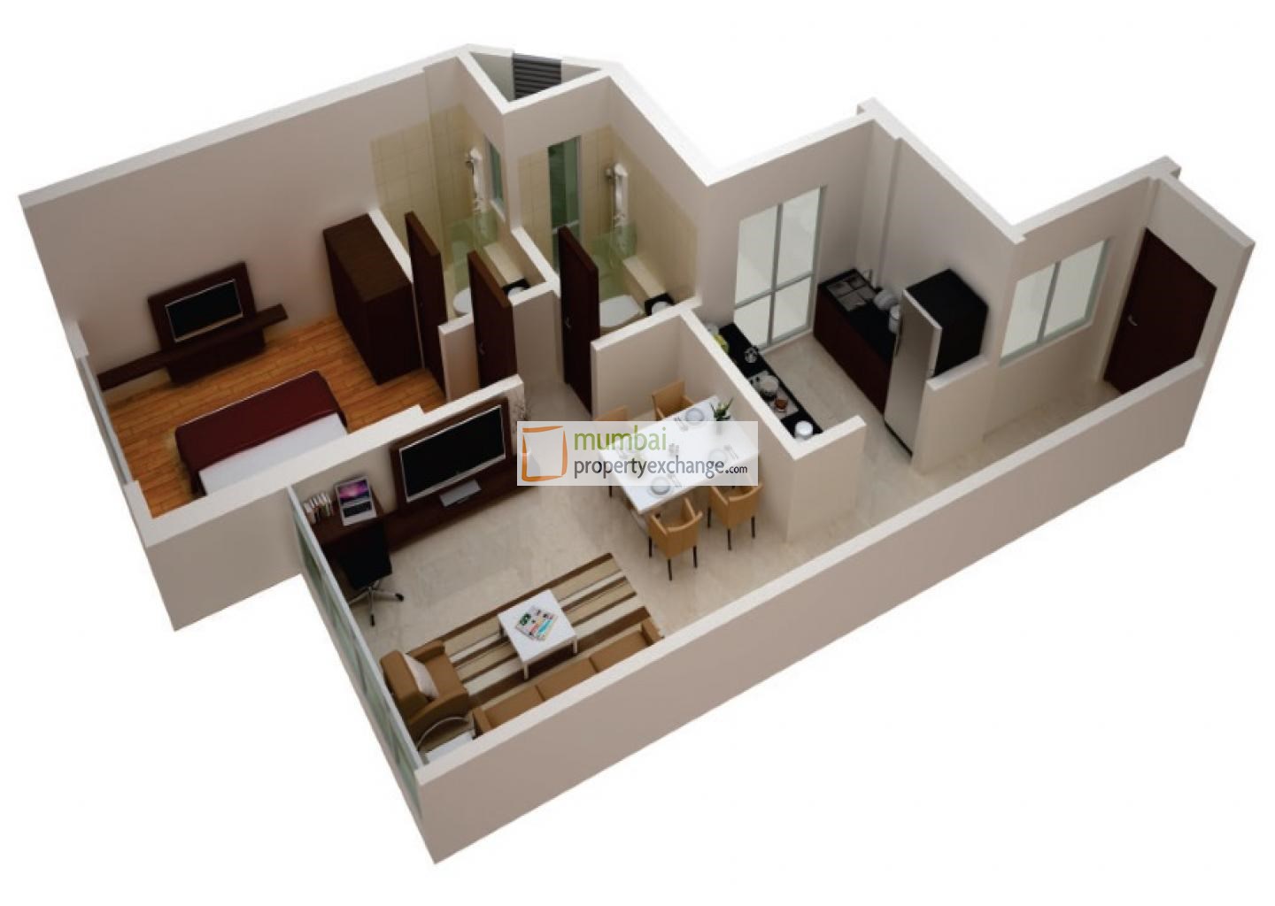 1BHK Plan