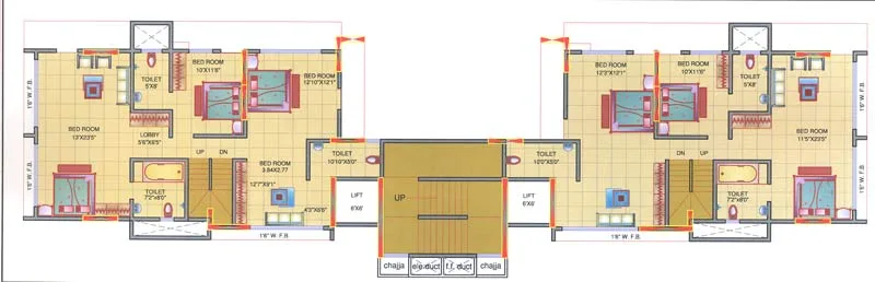 15th Floor Plan