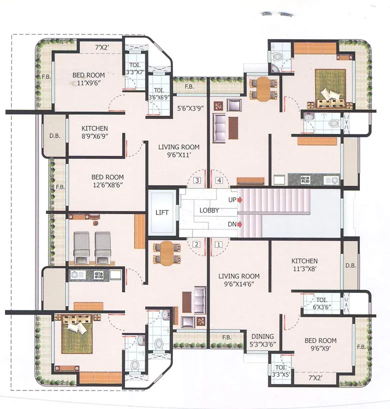 Floor Plan I