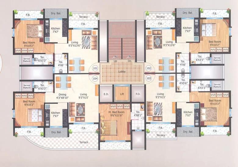 Floor Plan I