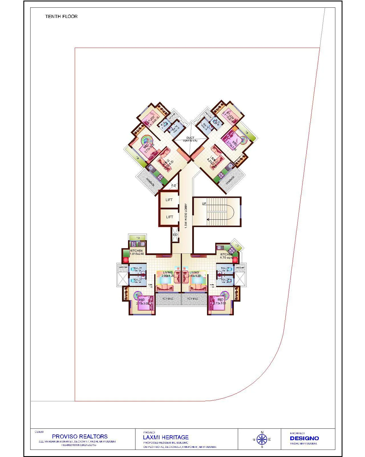 10th Floor Plan