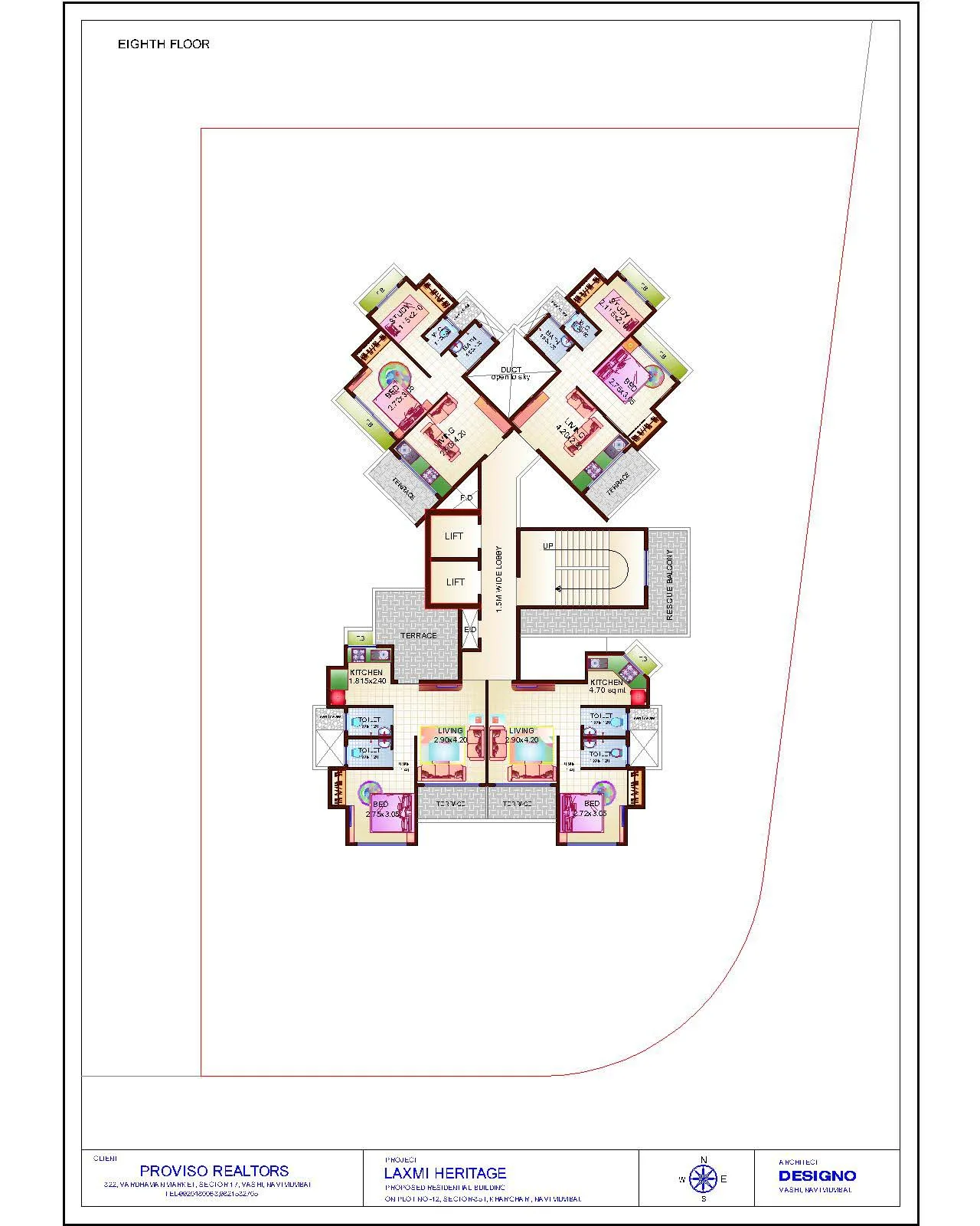 8th Floor Plan
