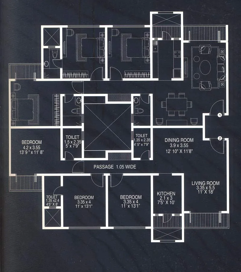 Floor Plan I