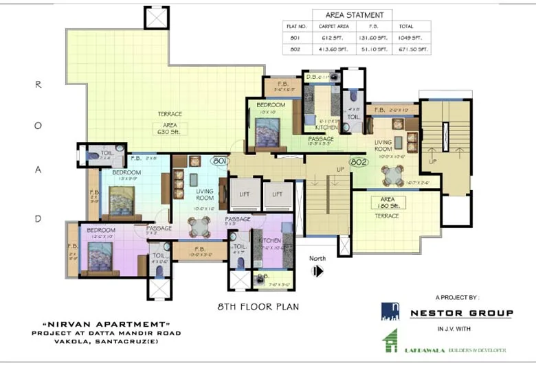 8th Floor Plan