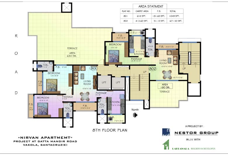 8th Floor Plan
