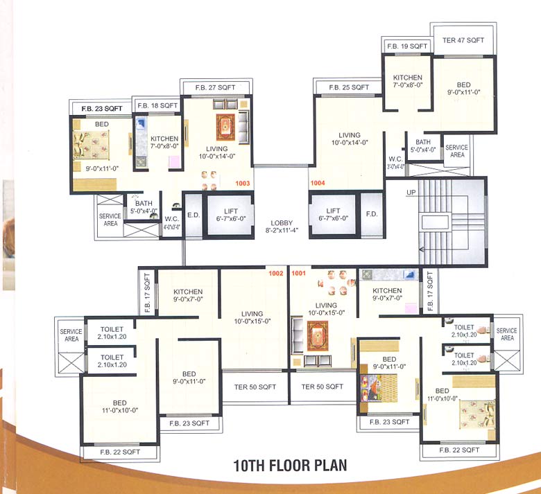 10th Floor Plan
