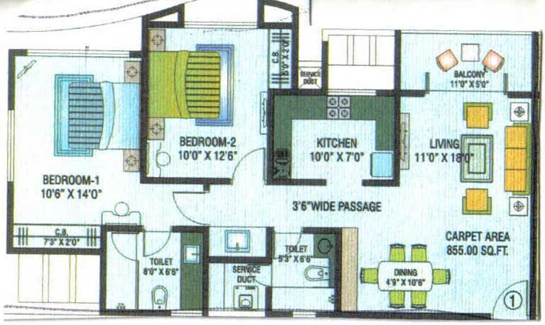 Floor Plan I