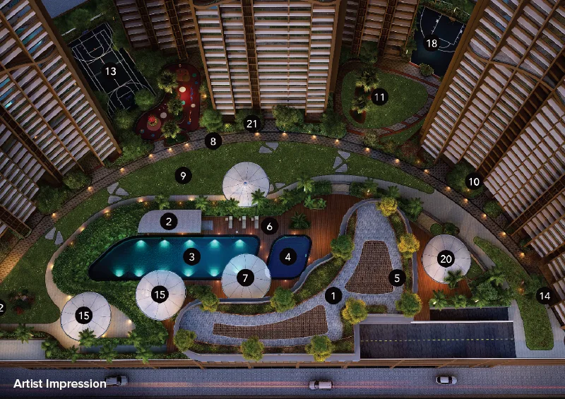 Runwal elegante MasterPlan