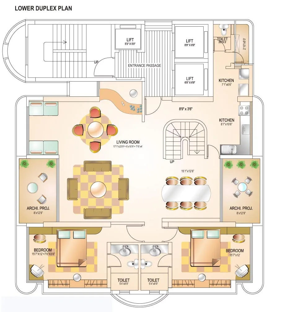 Lower Duplex