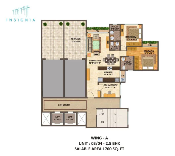 Floor Plan Wing A