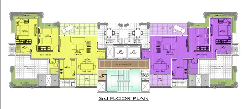 3rd Floor Plan