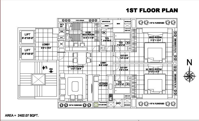 1st Floor Plan