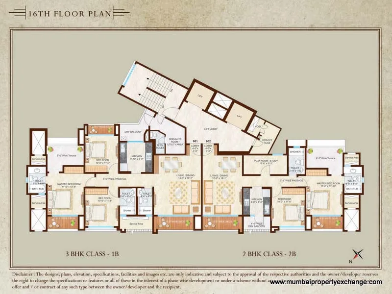 16th Floor Plan