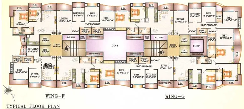  Offices for Sale in Leena Bhairav Residency, Mira Road