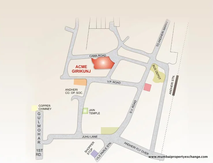 location map