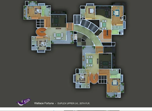 Duplex upper Plan