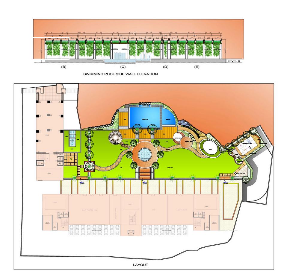 Sandhu Palace Site Layout Image