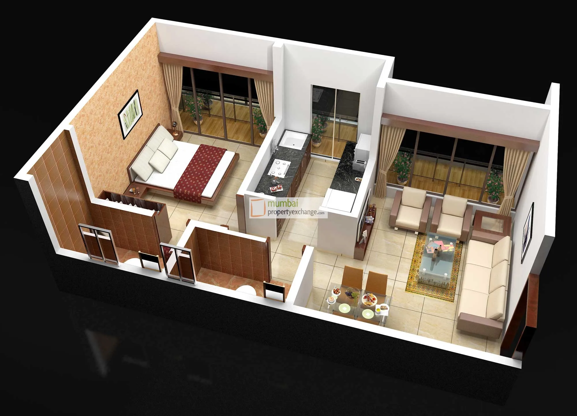 1BHK Plan