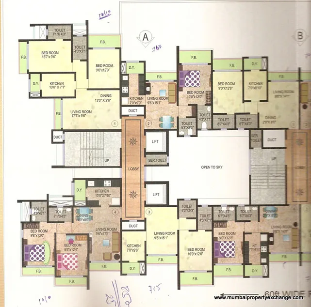 3BHK Flats for Sale in Bhoomi Legend, Kandivali East