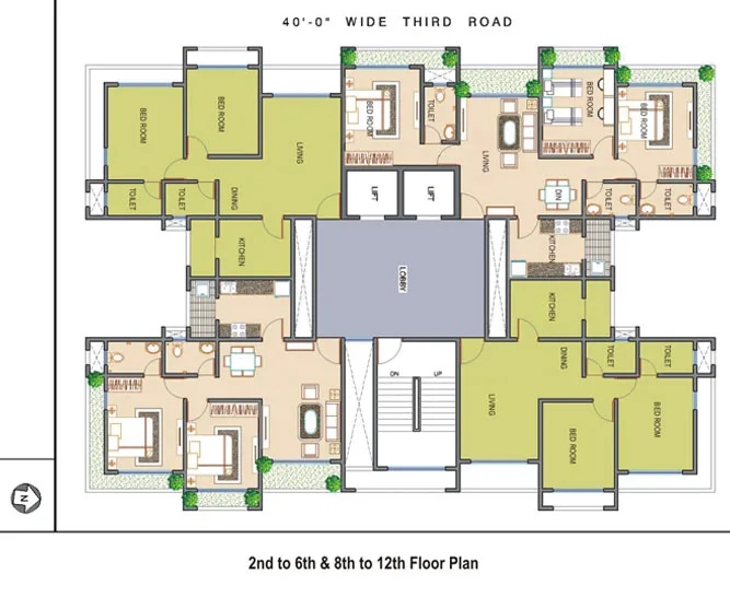 Even Floor Plan