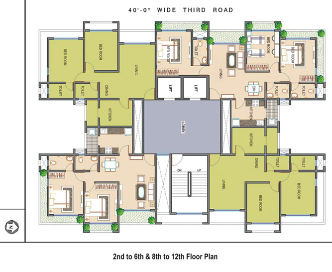 Even Floor Plan