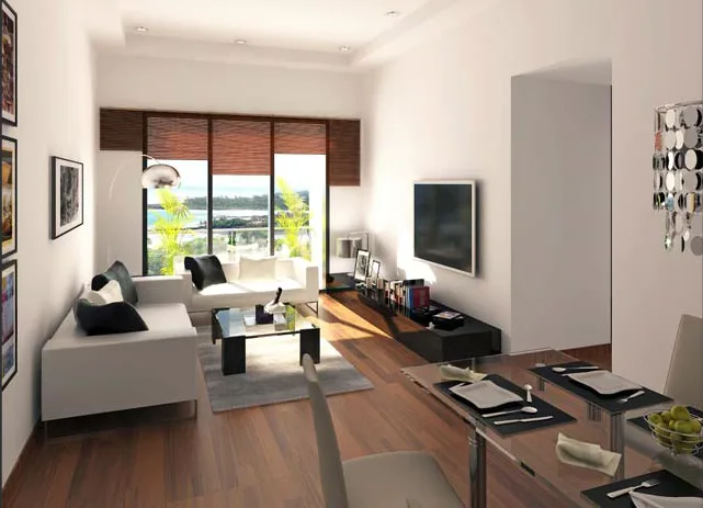 2 BHK Living Room