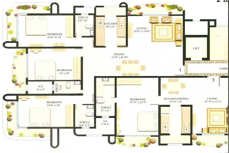 Floor Plan I
