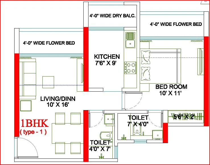 Floor Plan I